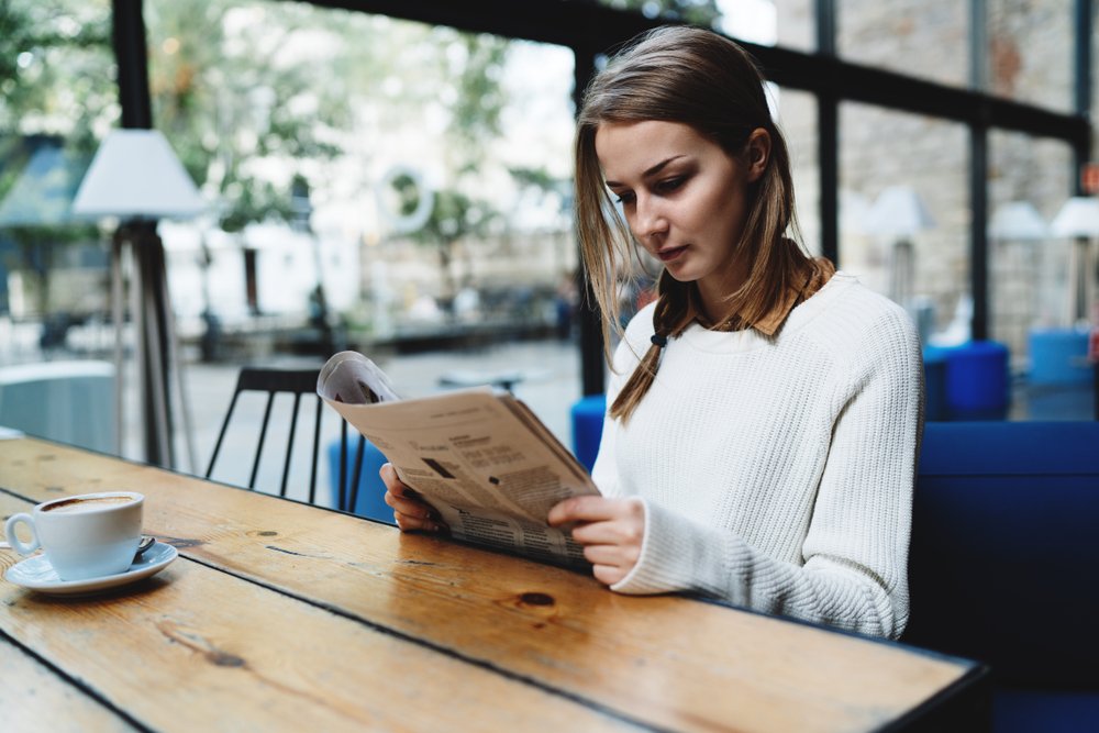 A leitura é importante para o estudo de atualidades para o Enem