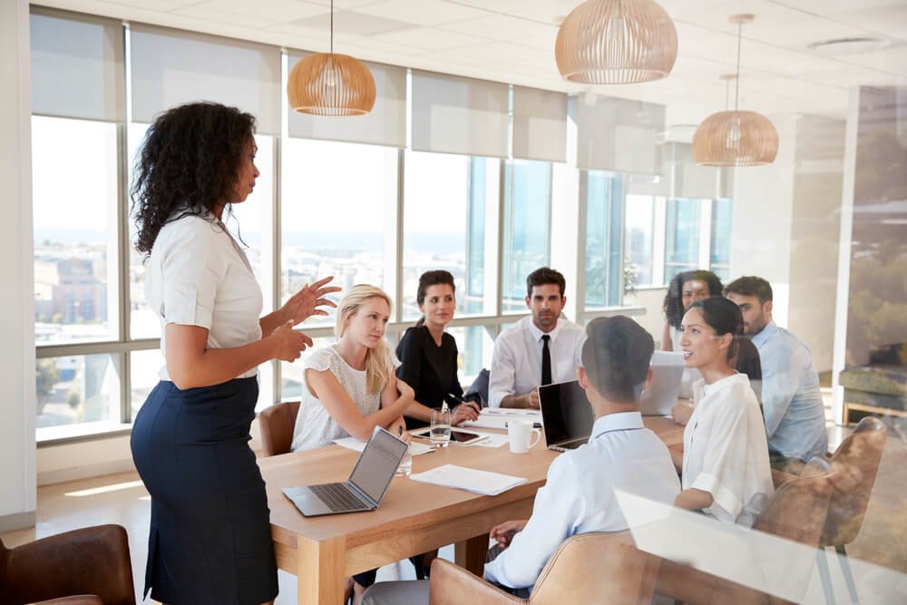 Mulheres no mercado de trabalho - liderança