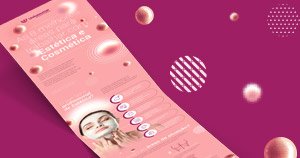 Infográfico 8 melhores áreas para trabalhar com estética e cosmética