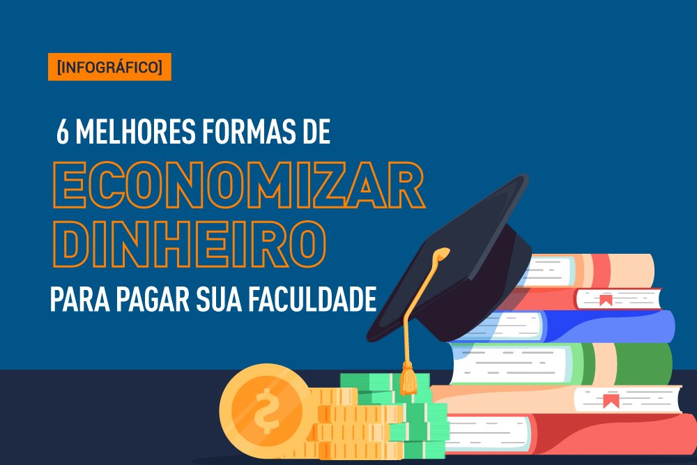 economizar dinheiro para pagar sua faculdade