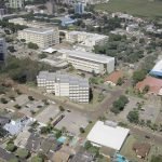 Vista aérea do campus de Maringá