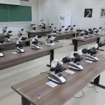 Laboratório de análise microscópica
