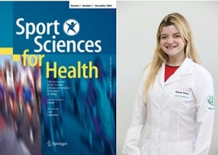Déborah Cristina Marques, aluna do mestrado em Promoção da Saúde, tem seu TCC da graduação publicado na revista internacional: Journal of Sport Sciences for Health