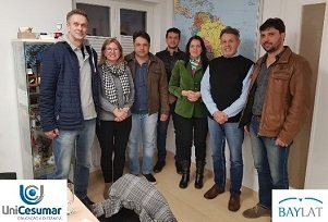 Docentes dos Mestrados da UniCesumar visitam universidades parceiras na Alemanha (Dez/2018)