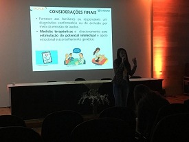 Bolsista PIBIC do curso de Biomedicina, Andressa Dalólio participa 9º Congresso Paranaense de Ciências Biomédicas, em Londrina (PR)