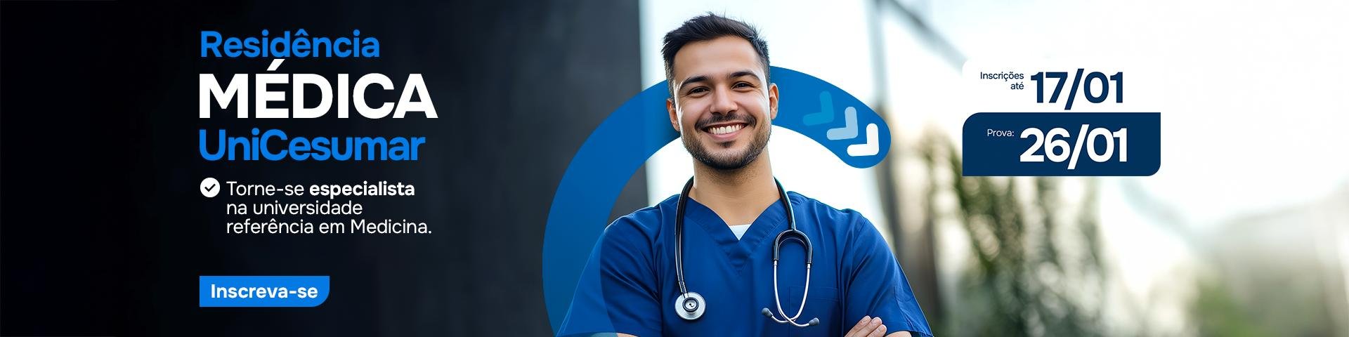 Torne-se especialista na universidade referência em Medicina