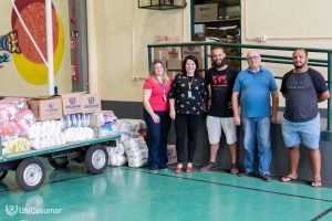 UniCesumar doa alimentos para entidades assistenciais de Maringá