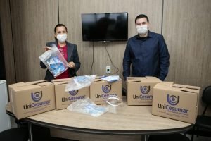 UniCesumar doa máscaras de acetato à Secretaria de Saúde de Maringá