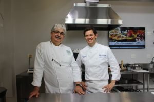 Chef Almir da Fonseca e o coordenador Alexandre Gimenes