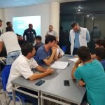 Alunos de Engenharia polo Itajaí/SC