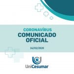Coronavírus UniCesumar