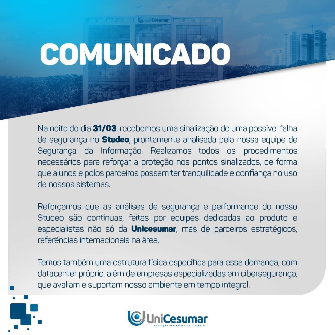 Comunicado