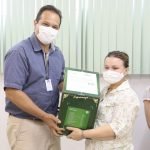 UniCesumar faz doação de cestas natalinas para unidade de saúde em Sarandi   (1)