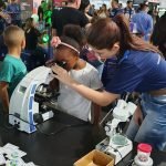 Conscientização sobre a dengue na Expoingá