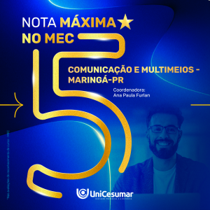 Insta_Face_Linkedin_Whats - Nota Máxima no MEC em Comunicação e Multimeios - 1080x1080px