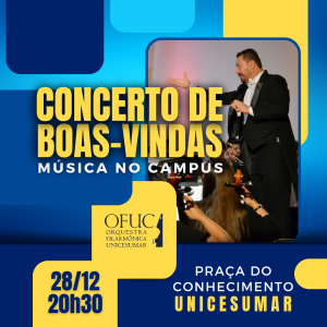 concerto de boas vindas