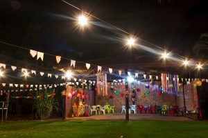 Junina,Party,Decoration,Night,Brazil