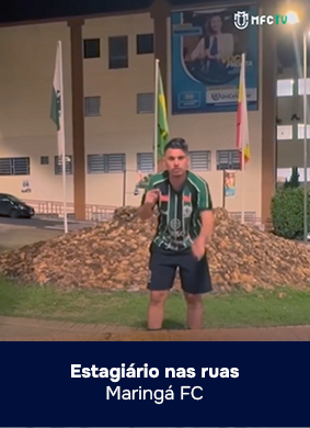 Estágiario nas ruas - Maringá FC