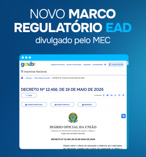 Nota de esclarecimento – Marco Regulatório EAD