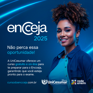 UniCesumar oferece curso preparatório gratuito para o Encceja 2025 