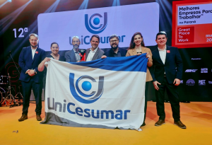 UniCesumar conquista ranking GPTW Paraná, alcançando a inédita 12ª colocação
