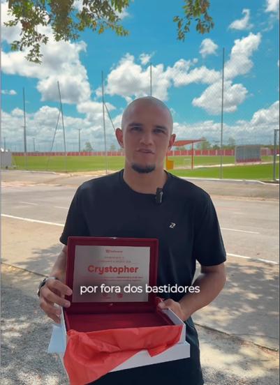 Jogador e Funcionário Nota 10 no CRB